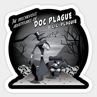 doc plague Sticker